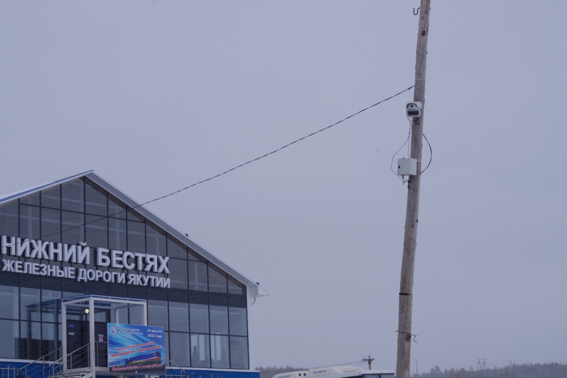 На закрытой ледовой переправе Якутск – Нижний Бестях установлена камера фотовидеофиксации нарушений ПДД